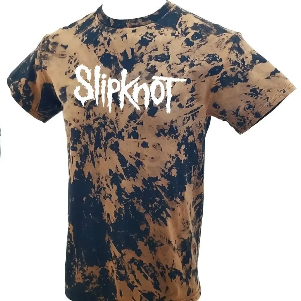 SLIPKNOT Acid Washed, Distressed (Band Tee) Rock Tee, Heavy Metal, Rap Tee Punk - Picture 3 of 5